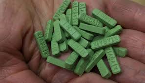 Green Xanax Bar