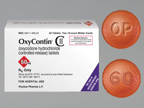 Oxycontin OC 60mg