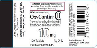 Oxycontin OP 10mg