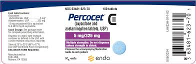 Percocet 7.5/325mg
