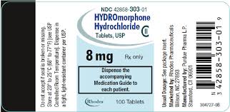 Hydromorphone 8mg