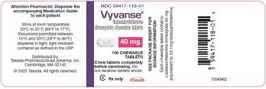 Vyvanse 40mg
