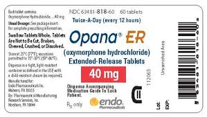 Opana ER 40mg