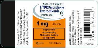Hydromorphone 4mg